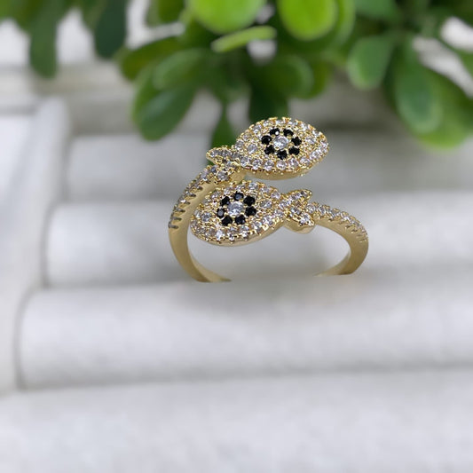 ANILLO AJUSTABLE OJO TURCO