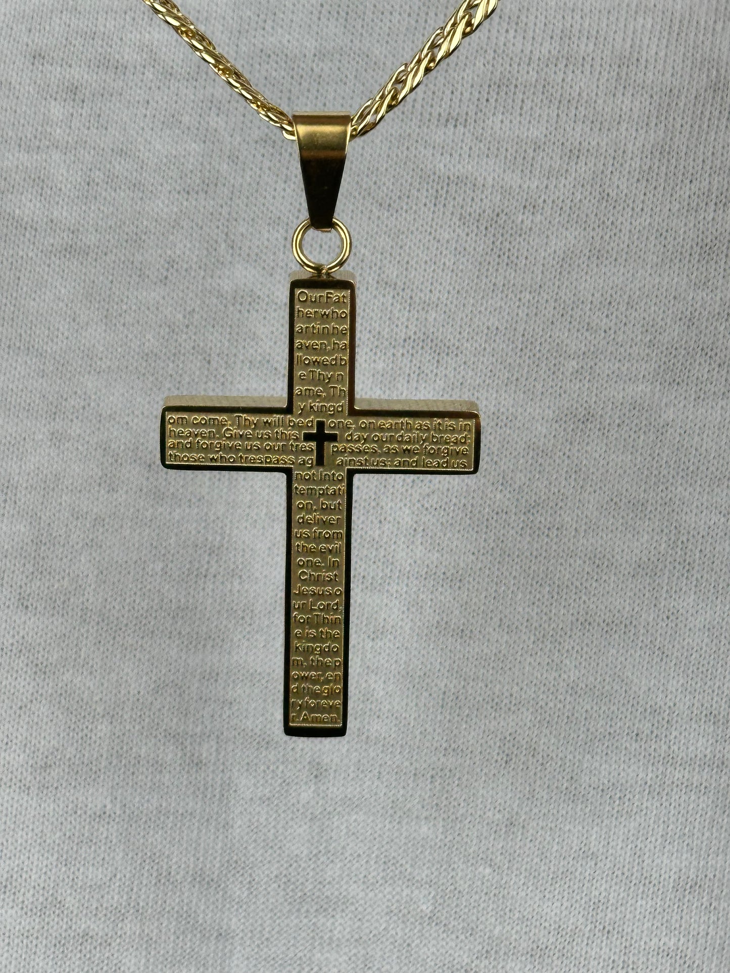 DIJE CRUZ LETRAS